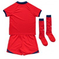 Billiga England Barnkläder Borta fotbollskläder till baby VM 2022 Kortärmad (+ Korta byxor)